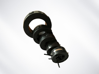 Transformador de Corriente de Núcleo Dividido Micro Power CT, Dispositivo de Alimentación, Autotransformador Simple de Alta Tensión 35KV, Abertura de 240mm, Bajo Consumo