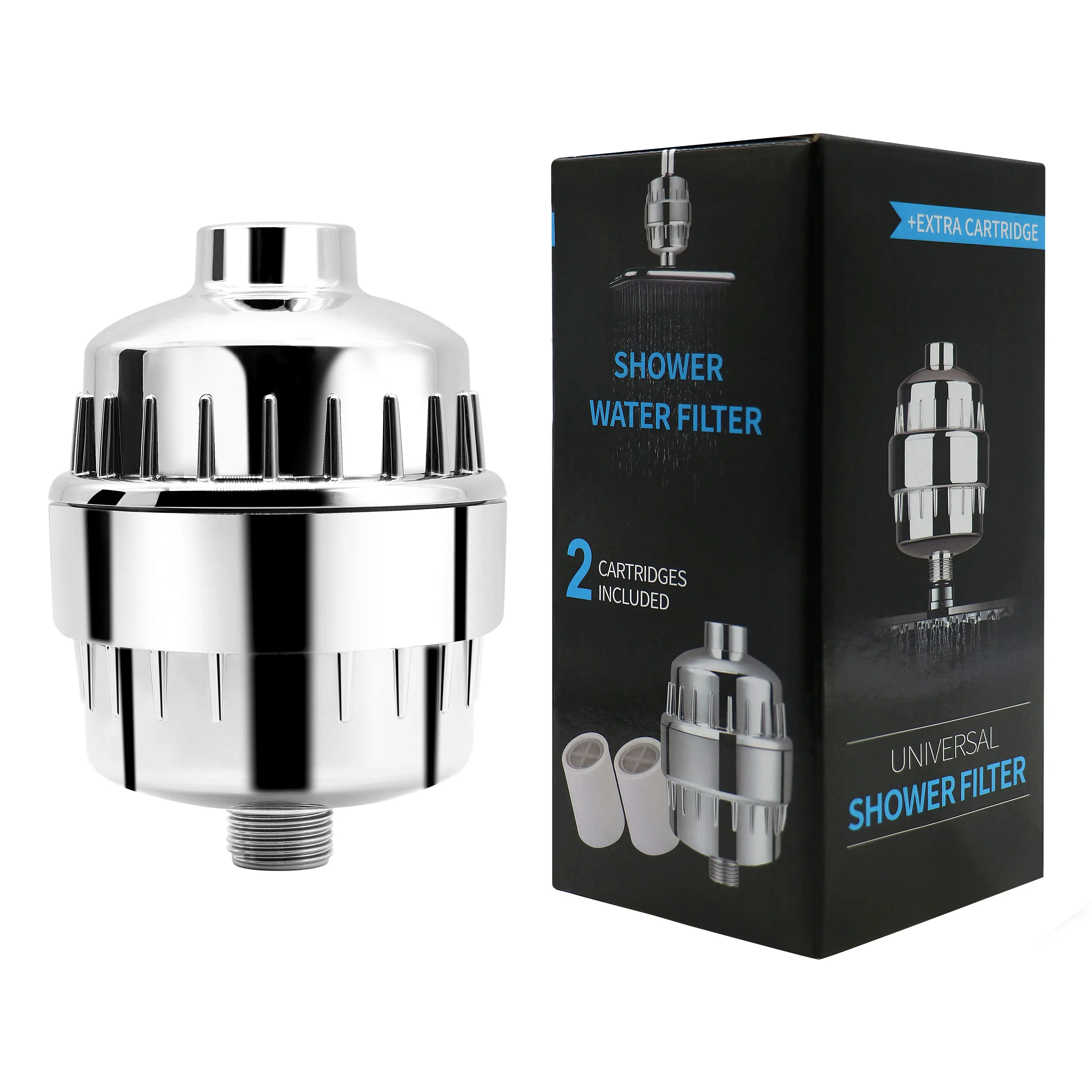 Universal 25 Stage 20 Stage 15 Stage Shower Water Purifier Filtered Shower Head Filter Set Skincare Shower Filter