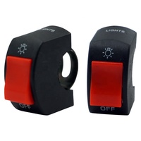 Wintai-Tech China Accesorios para Motocicletas Interruptor de Control de Botón de Símbolo de Luz/Intermitente para Faro Delantero con Cables