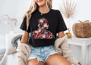 T-Shirt per l'Empowerment Femminile, Vestibilità Regolare, Collo Tondo, 100% Cotone, Stampa Digitale, Stile Casual, Per Tutte le Stagioni - Product Image 3