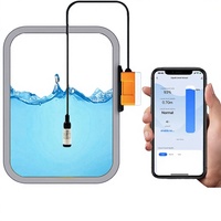 Capteur de niveau LoRaWAN sans fil, transmetteur de niveau, capteur de niveau de réservoir d'eau 4G alimenté par batterie, télécommande sous-marine