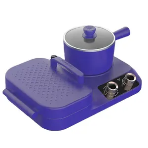 Chuyên Nghiệp Mini Nướng Bánh Mỳ 2 Slice Tost Makine Bánh Sandwich Waffle Maker Máy Cho Bánh Quế Và Bánh Mì Nướng