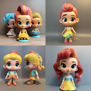 ตุ๊กตาพีวีซีการ์ตูนสาวน้อยทำจากยางนิ่ม สำหรับผู้ชาย ของเล่นแบบกล่องสุ่ม ฟิกเกอร์อนิเมะ ของเล่นพีวีซี - Product Image 3