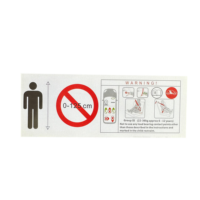 Label Anti-Pemalsuan Kustom Perekat Sendiri Kode Batang Nomor Seri Warna Stiker Kertas Anti Gores Pencetakan UV Sensitif Panas