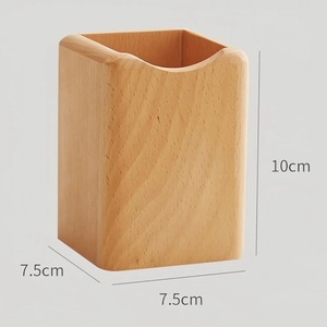 Support à stylos carré en bois Deep Space, fait main, style <span class=keywords><strong>vintage</strong></span>, accessoire <span class=keywords><strong>de</strong></span> <span class=keywords><strong>bureau</strong></span>, <span class=keywords><strong>organisateur</strong></span> <span class=keywords><strong>de</strong></span> papeterie - Product Image 6