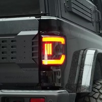 LKS Convient aux Jeep Gladiator de 19 à 25 ans, ensemble de feux arrière LED pour les marchés américain et européen
