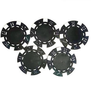 Fichas <span class=keywords><strong>de</strong></span> póquer ABS sin denominación personalizables para juegos <span class=keywords><strong>de</strong></span> <span class=keywords><strong>mesa</strong></span> para adultos, incluida la bandeja - Product Image 2