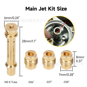 ชุดสปริงวาล์ว 4 ชิ้น Zhen Nirui 18 ปอนด์ สำหรับ Predator 212Cc Gx200 Bsp ซ่อมแซมและเปลี่ยนทดแทน - Product Image 5