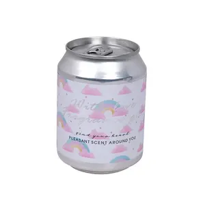 Khử mùi quà tặng sáng tạo nước hoa xe hơi latas aluminio soda nước giải khát tin cola có thể thiết kế jar balm