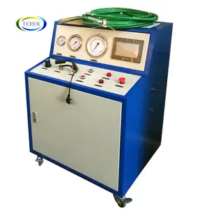 Pompa pneumatica booster gas HFC-227ea FM200 modello di controllo automatico del peso attrezzatura di riempimento pressurizzata