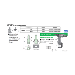 Tornillos, Tuercas y Pernos de Acero Inoxidable Japonés de la Marca POP, Modelo Producto_16-4 para Fabricantes - Product Image 5