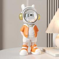 Figurines d'astronautes en résine |   Décoration créative pour la maison : idéale pour les armoires et les bureaux – Cadeau pour Thanksgiving et le Nouvel An chinois