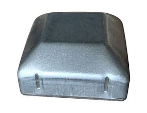 40x40 50x50 65x65 75x75 90x90 <span class=keywords><strong>100x100</strong></span> capuchons de poteaux en <span class=keywords><strong>acier</strong></span> zingué capuchons de poteaux pressés pour rail et clôture - Product Image 2