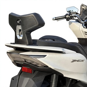 Support de dossier de siège arrière noir pour moto Honda PCX 160 125 2021-2026 – Accessoire de rétrofit pour passager arrière - Product Image 3