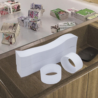 Ruban adhésif en papier kraft activé par l'eau, simple face, imperméable, pour le cerclage des billets de banque et les utilisations d'avertissement