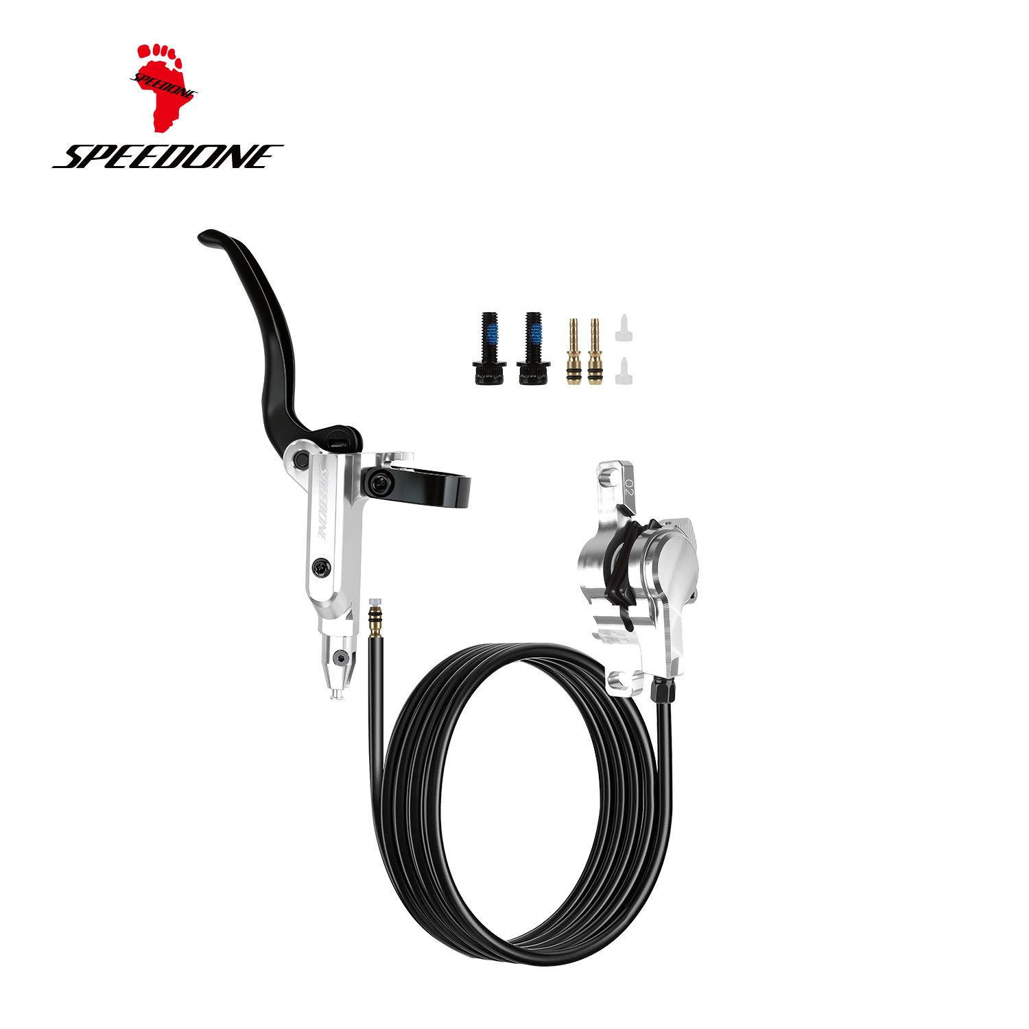 Espalda única plateada