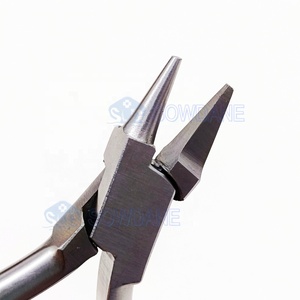 Alicates de ortodoncia para instrumentos dentales de alta calidad, pinzas para doblar alambre duro de laboratorio, alicates para doblar arco de pico de pájaro - Product Image 6