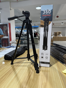 Trépied réglable de voyage Compact 360 pour smartphones <span class=keywords><strong>et</strong></span> appareils <span class=keywords><strong>photo</strong></span> Support portable professionnel - Product Image 5