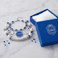 Bracelet à breloque initiale en laiton plaqué métal, cadeau de membre, design personnalisé, best-seller, fabricant OEM ODM, lettre grecque
