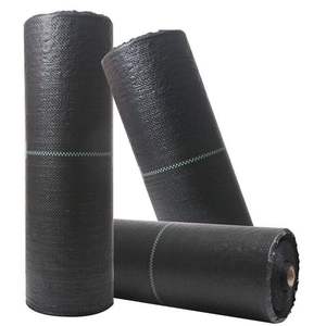 Tissé en <span class=keywords><strong>plastique</strong></span> agricole paysage tissu barrière contre les mauvaises herbes Weedmat - Product Image 3