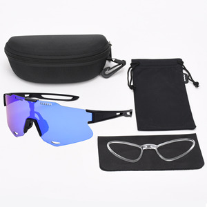 Polarized Cycling <b>Sunglasses</b> Full Rim Windproof Sport Eyewear Multi Functional <b>With</b> <b>Case</b> - Product Image 1