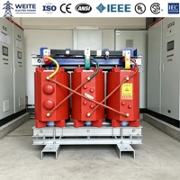 Kuru Tip Trafo 400kVA 500kVA 630kVA 3 Faz 10kV 50/60Hz 400V 480V Dökme Reçine Endüstriyel Atölye Enerji Dağıtım