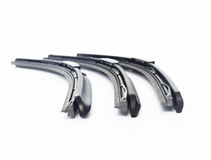 <span class=keywords><strong>Essuie</strong></span>-<span class=keywords><strong>glace</strong></span> en caoutchouc naturel avec revêtement en graphite, sans cadre, pour pare-brise avant, 12-30 pouces, avec 19 adaptateurs, compatible avec 99 % des voitures - Product Image 2