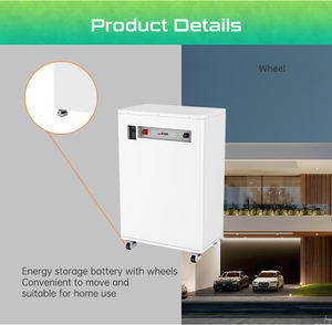 GSL Energy 30KWh LiFePO4 Home Energy Storage System 51.2V 400Ah CAN Communication IP54 Protection Hybrid Grid <b>Solar</b> <b>Battery</b> OEM - Product Image 4