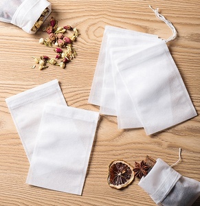 ถุงชาขนาดเล็กแบบย่อยสลายได้ 100 ชิ้น บรรจุได้เยอะ พร้อมเชือกผูก ถุงกระดาษเปล่าสำหรับใส่ชาใบชา ชาผง และช้อน ดีไซน์ทันสมัย - Product Image 3