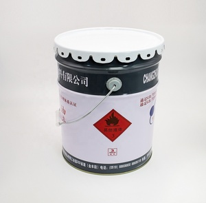 5 gallon metal steel tinplate tin plastic paint can buckets pail drum barrel with lid cover handle