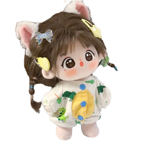 Nouvelle mode de poupée étoile coréenne personnalisée Kpop en peluche en coton super doux avec remplissage PP personnage de dessin animé en peluche