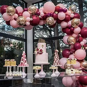 Bourgondië rode latex ballonnen, feestdecoraties voor bruiloft, gelukkige verjaardag, babyshower, groothandel