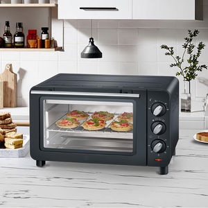 Mini Horno Tostador de 14L, Acero Inoxidable, para Tostar y Hornear, Horno Eléctrico Multifuncional para el Hogar - Product Image 2