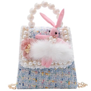 <span class=keywords><strong>Borsa</strong></span> a Tracolla Estiva 2025 per Bambine, Borsetta <span class=keywords><strong>Minnie</strong></span> con Perle, Accessorio Coniglietto, Portamonete Principessa Cartoon per Bambini - Product Image 5