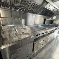 Remorque alimentaire mobile d'occasion personnalisée, camion de restauration de rue, chariot de traiteur pour café, burgers, frites, glaces, BBQ, snacks, hot-dogs et chips