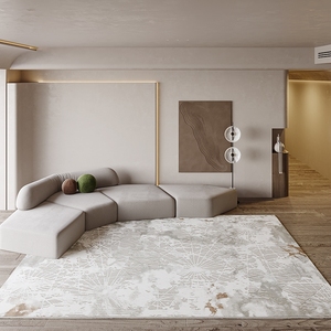 <span class=keywords><strong>Tapis</strong></span> de salon haut de gamme léger de luxe minimaliste 2022 nouveau <span class=keywords><strong>type</strong></span> résistant à la saleté entretien facile <span class=keywords><strong>tapis</strong></span> moderne simple - Product Image 3