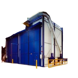 sandblasting booths /air sand blasting room