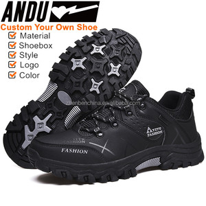 Hiking Shoes Men Outdoor Boots <strong>Waterproof</strong> Winter High Top Mountain Climbing Sneakers Hunting Boots for Men <strong>Trainers</strong> - Product Image 3