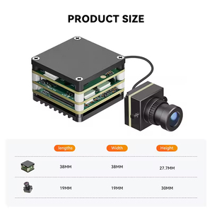 2026 New AI Smart Locking Tracking System Dual <b>Camera</b> Target Lock Guidance Accessories Lightweight Plastic Parts Drone FPV - Product Image 4