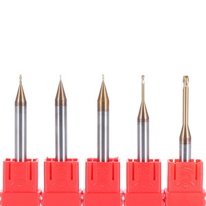 Micro Diameter <strong>Carbide</strong> <strong>End</strong> <strong>Mill</strong> HRC55/HRC60 2 Flutes Endmill CNC Engraving Cutter 0.1mm 0.2mm 0.3mm 0.4mm 0.5mm 0.6mm 1mm - Product Image 1