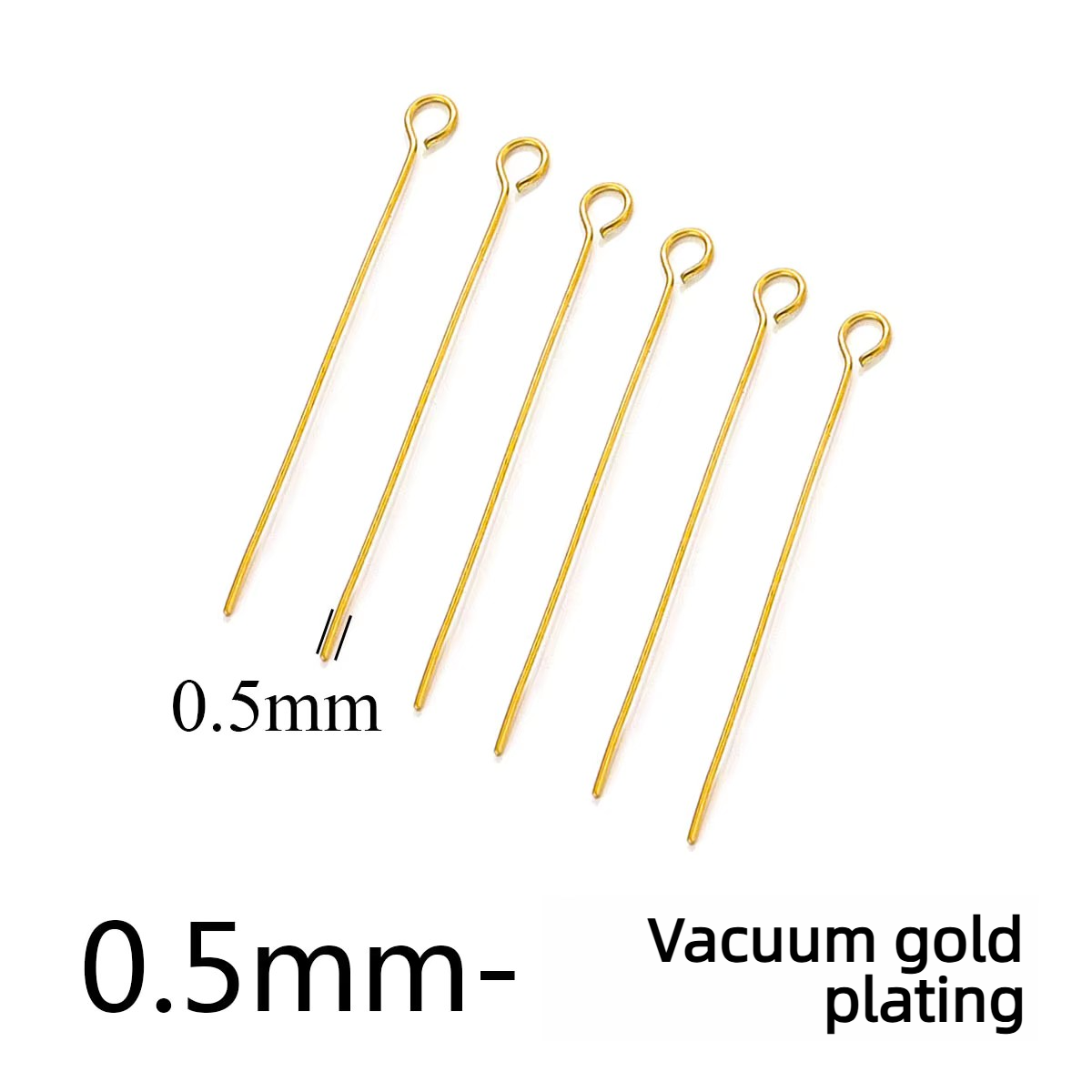 05 wire diameter - gold