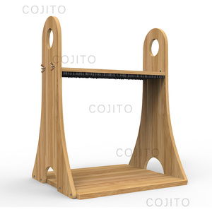 Arranhador de Madeira para Cães, Escova para Limpeza das Costas de Animais de Estimação - Product Image 3