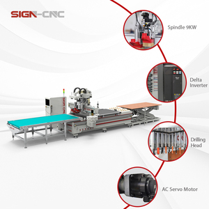 Venta Directa de Fábrica: <span class=keywords><strong>Router</strong></span> CNC A6 1224 <span class=keywords><strong>C8</strong></span> con Servomotor AC para la Industria del Mueble - Product Image 2