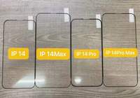 Protection d'écran en verre trempé en gros, dureté 9H, épaisseur 0,3 mm, couverture intégrale, grand arc, pliable à 360°, étanche, anti-rayures pour