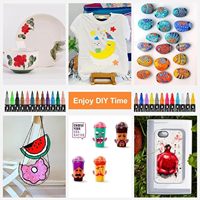 Stylos à paillettes, marqueurs à double pointe, artisanat, dessin coloré, filles, enfants, femmes, adultes, Pâques, Noël, anniversaire, école, projets de bricolage, ensemble