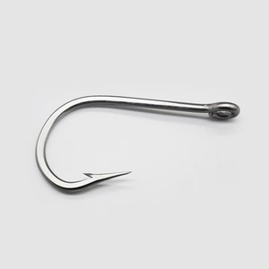 Hameçons <span class=keywords><strong>de</strong></span> pêche au thon en acier inoxydable pour la pêche au gros gibier, hameçons pour thon et requin - Product Image 2