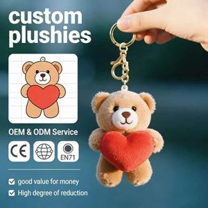 Llavero de peluche de la serie completa: Llavero de oso de peluche más vendido, llavero de oso de peluche con diseño personalizado - Product Image 1