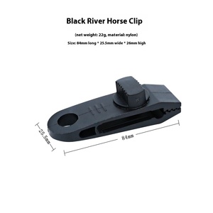 Grande tente extérieure coupe-vent pince en plastique fixe point de traction pour multi-personnes cheval <span class=keywords><strong>Camping</strong></span> randonnée aventures rivière Compatible - Product Image 2