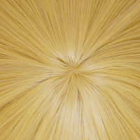 Perruque de cosplay Ainizi de 30 cm, cheveux courts blonds mélangés à du noir, personnage de Matsuno Chifuyu, de Tokyo Revengers