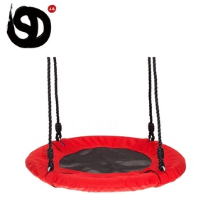 Sundow-Columpio de árbol de jardín para niños, regalo de Navidad Popular, fácil de montar, <span class=keywords><strong>escalada</strong></span>, colgante al aire libre, con platillo de cuerda - Product Image 5